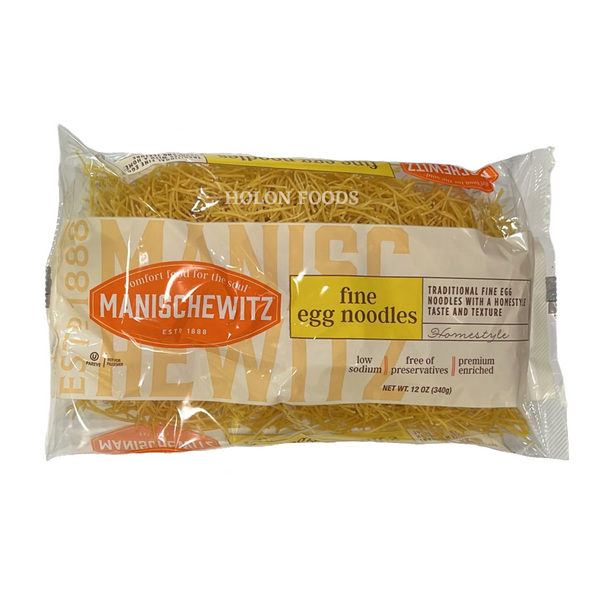 Manischewitz Gluten Free Fine Egg Noodles 12 oz