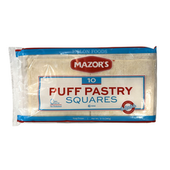 Mazor's 10 Puff Pastry Squares 12 oz
