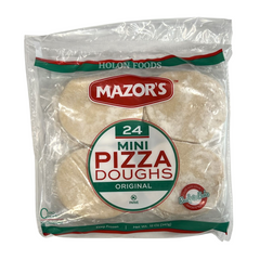 Mazor's Mini Pizza Dough 24 ct