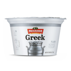 Mehadrin Plain Greek Yogurt 6 oz