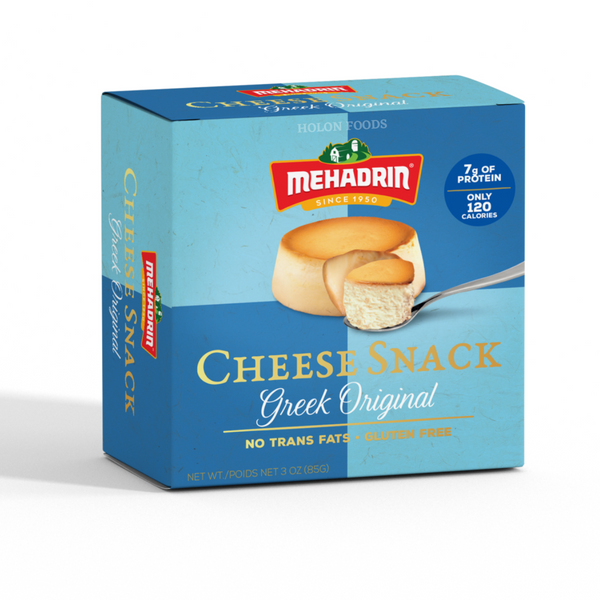 Mehadrin Greek Cheese Snack 3 oz
