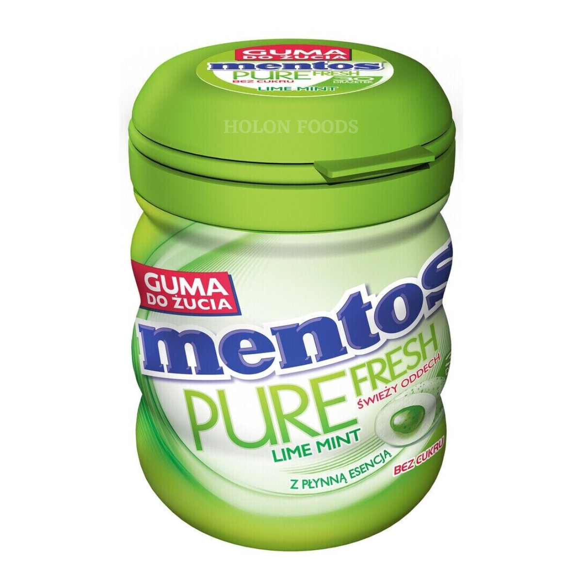 Shop Mentos Gum Pure Fresh Fruit Mint 60g | Holon Kosher Foods | Online ...