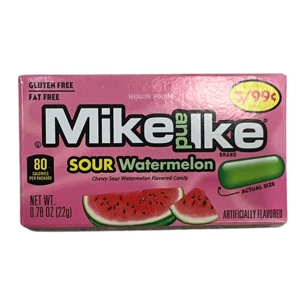 Mike and Ike Sour Watermelon Candy 0.78 oz