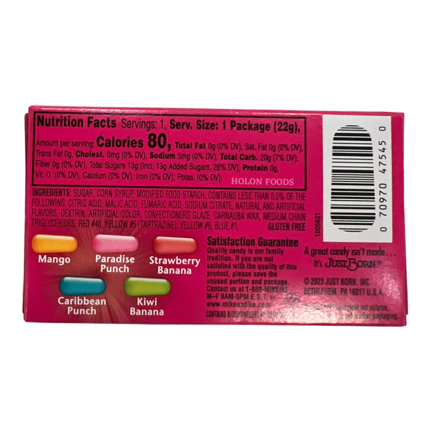 Mike and Ike Tropical Typhoon Candy 0.78 oz