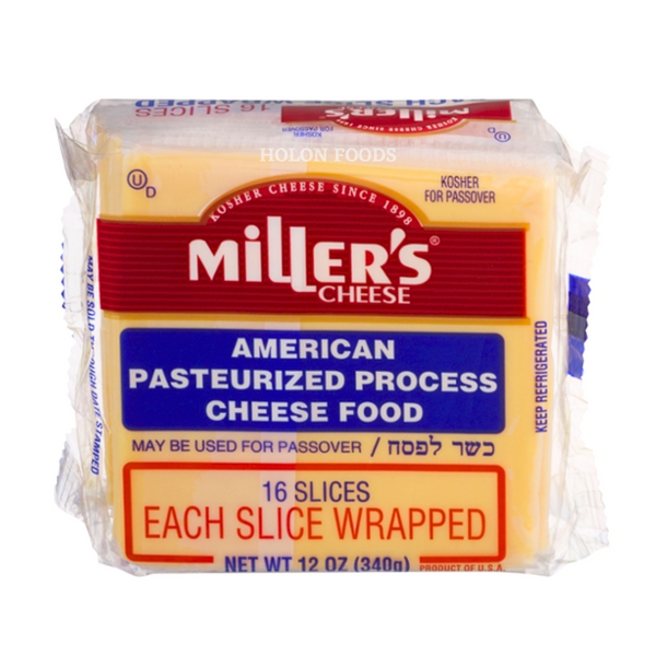 Miller's American Yellow Cheese 16 ct