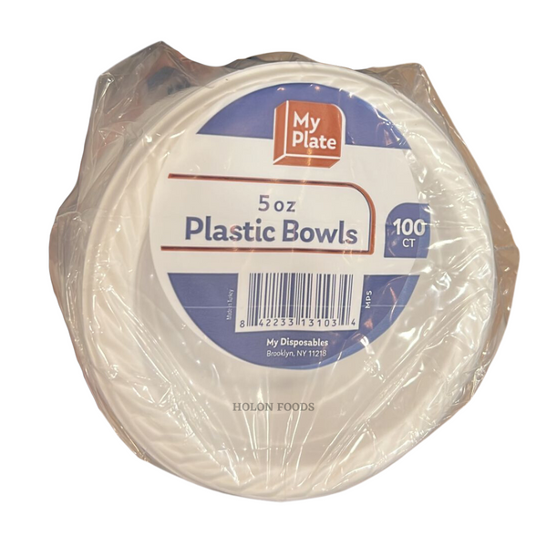 My Plate 5 oz Plastic Bowls 100 ct