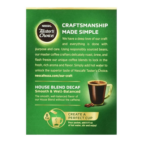 Nescafe Decaf Taster's Choice Coffee 16 ct