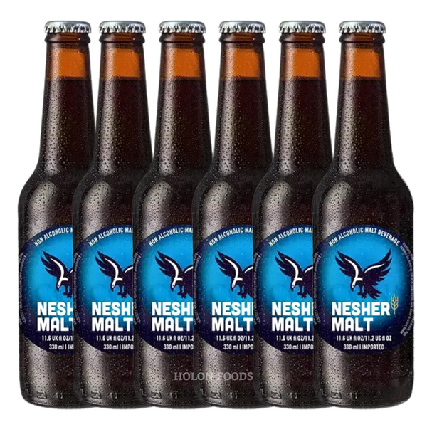 Nesher Malt Non-Alcoholic Malt Beverage 6 ct