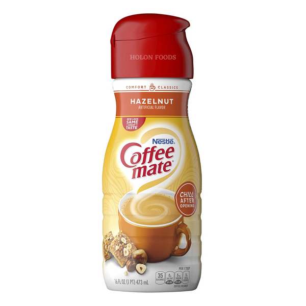 Nestle Coffeemate Hazelnut Coffee Creamer 16 oz