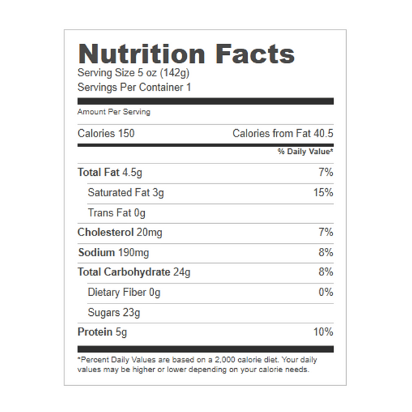 Norman's Chocolate Leben Squeeze Pack 5 oz