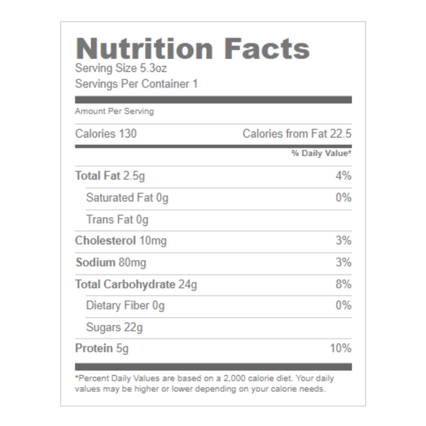 Norman's French Vanilla Low Fat Yogurt 5.3 oz