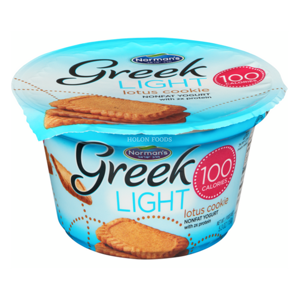 Norman's Greek Light Lotus Cookie Yogurt 5.3 oz