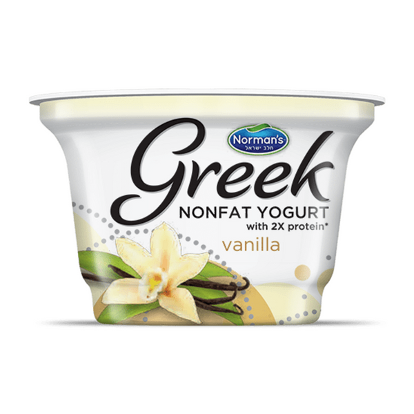 Norman's Greek Non Fat Vanilla Yogurt 6 oz