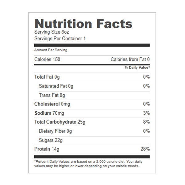 Norman's Greek Non fat Colombian Coffee Yogurt 6 oz