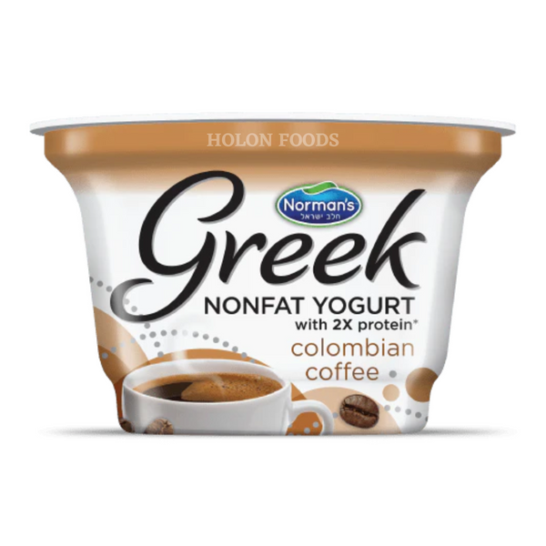 Norman's Greek Non fat Colombian Coffee Yogurt 6 oz