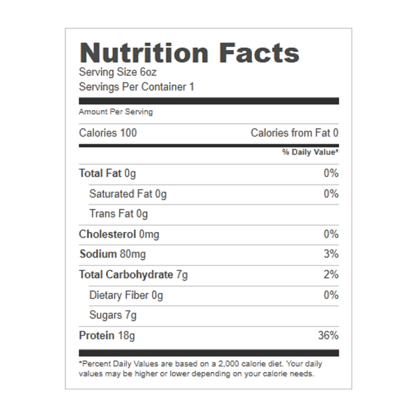 Norman's Plain Greek Nonfat Yogurt 6 oz