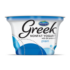 Norman's Plain Greek Nonfat Yogurt 6 oz