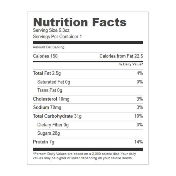 Norman's Yogurt Strawberry Low Fat 5.3 oz