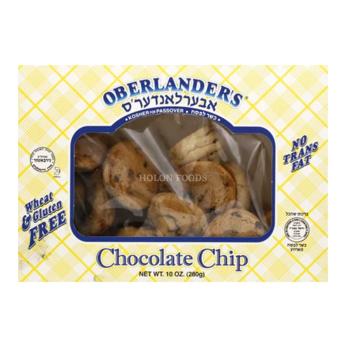 Order Oberlander Chocolate Chip Cookies 10 oz online | Holon Kosher ...