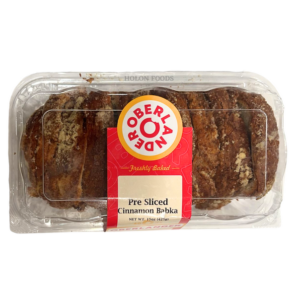 Oberlander Pre Sliced Cinnamon Babka 15 oz