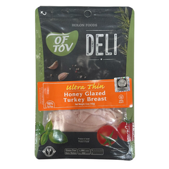Of Tov Ultra Thin Honey Glazed Turkey Breast 5 oz