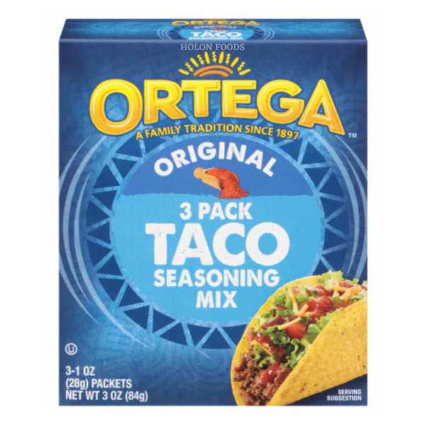 Ortega Original Taco Seasoning Mix 3 ct