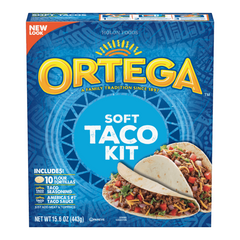 Ortega Soft Taco Kit 10 ct
