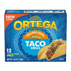 Ortega Yellow Corn Taco Shells 12 ct