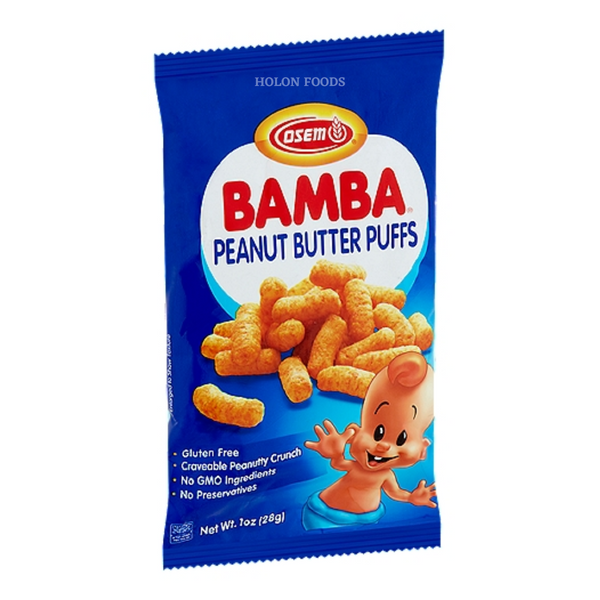 Osem Bamba Peanut Butter Puffs 1 oz