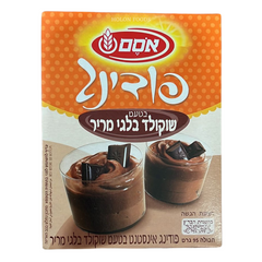 Osem Belgian Dark Chocolate Pudding Mix Instant Powder 3.3 oz