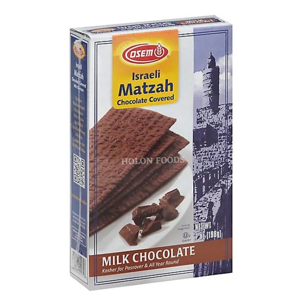 Osem Israeli Matzah Milk Chocolate Coated 7 oz