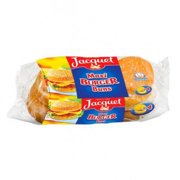 Paris Jacquet Maxi Burger Buns 4 ct
