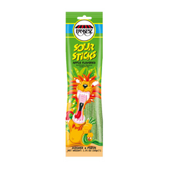 Paskesz Sour Sticks Apple Flavor 1.75 oz