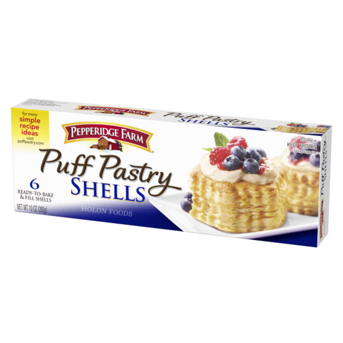 Order Pepperidge Farm Puff Pastry Shells 10 oz online | Holon Kosher ...