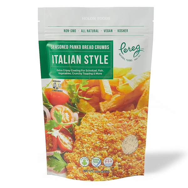 Pereg Seasoned Panko Bread Crumbs Italian Style 9 oz