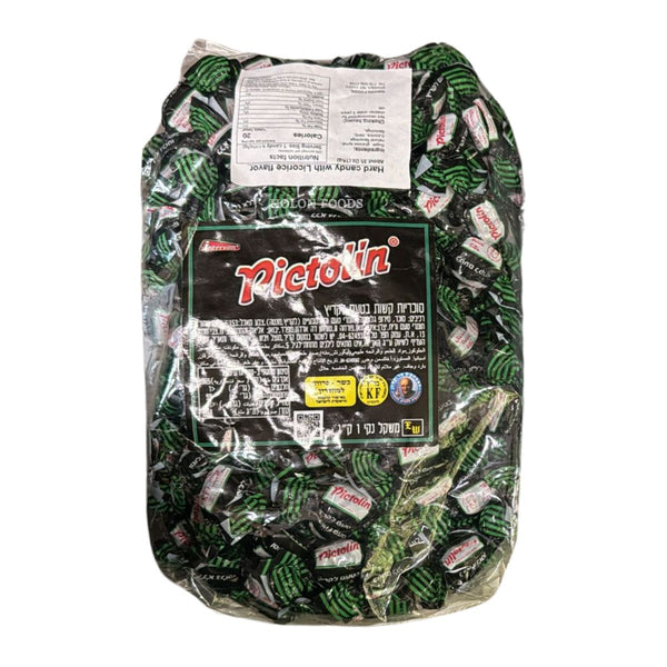 Pictolin Black Licorice Candies 35 oz