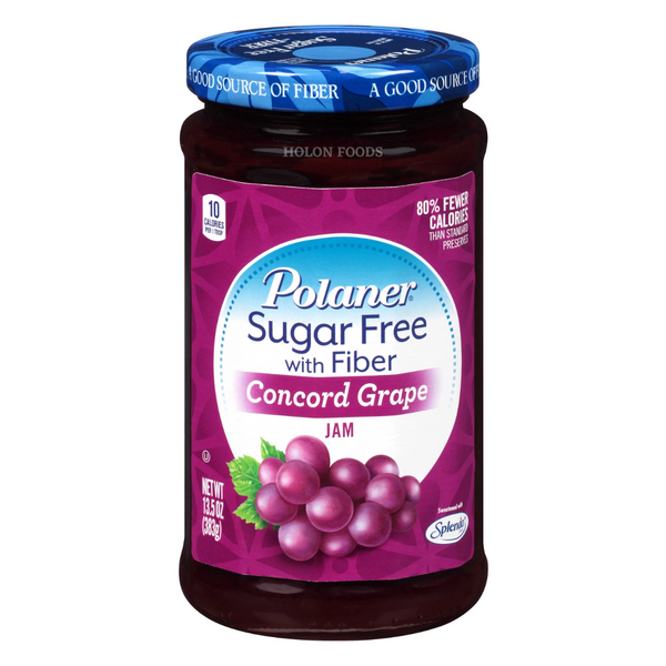 Polaner Sugar Free Concord Grape Preserves 13.5 oz