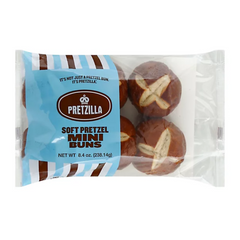 Pretzilla Mini Pretzel Buns 8.4 oz