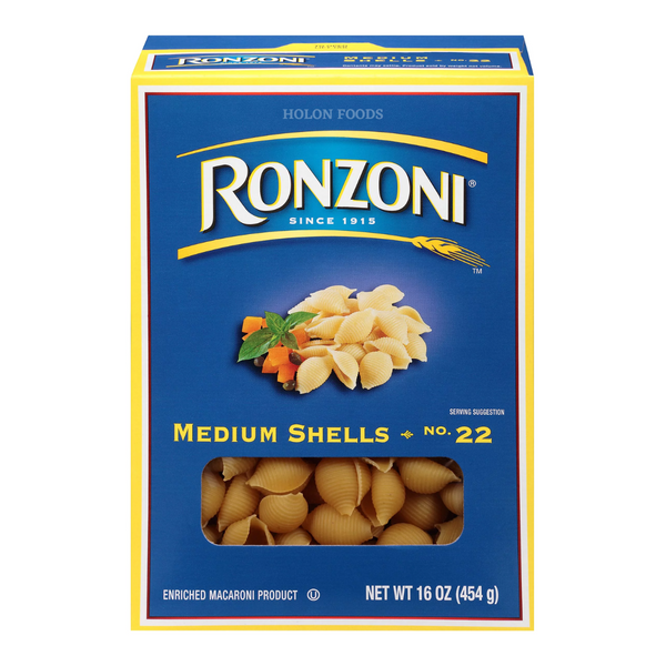 Ronzoni Medium Shells 16 oz