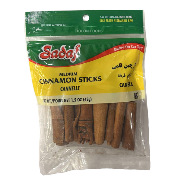 Sadaf Medium Cinnamon Sticks 1.5 oz