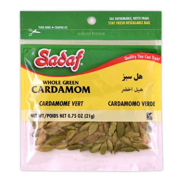 Sadaf Whole Green Cardamom 0.75 oz