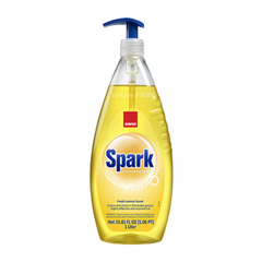 Sano Spark Lemon Dishwashing Liquid 33.81 oz