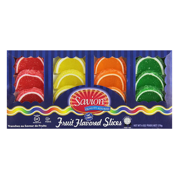 Savion Fancy Fruit Flavored Slices 6 oz