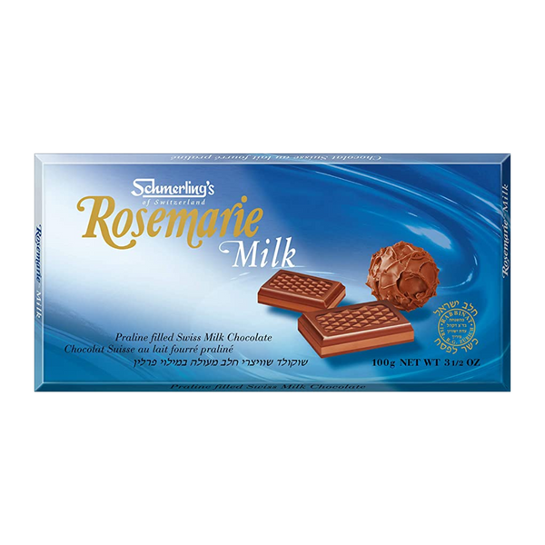 Schmerling’s Rosemarie Milk Chocolate Bar 3.5 oz