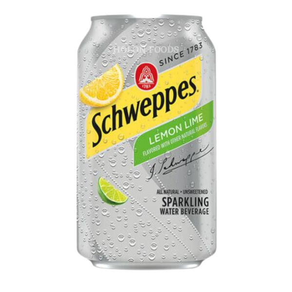 Schweppes Lemon Lime Seltzer 12 oz