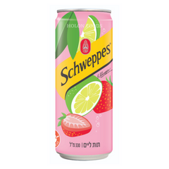 Schweppes Lemon Strawberry Soda 1 ct