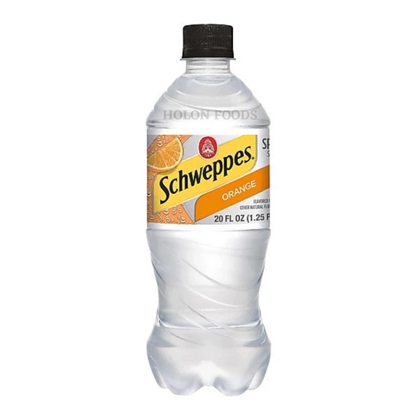 Schweppes Orange Seltzer 20 oz