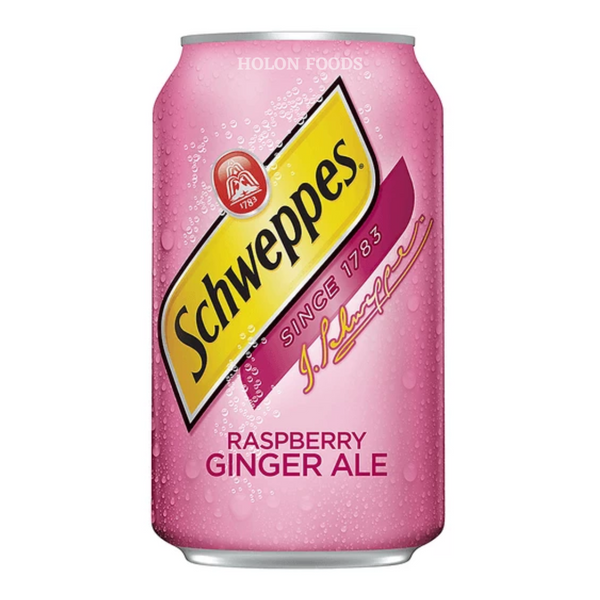 Schweppes Raspberry Soda 12 oz