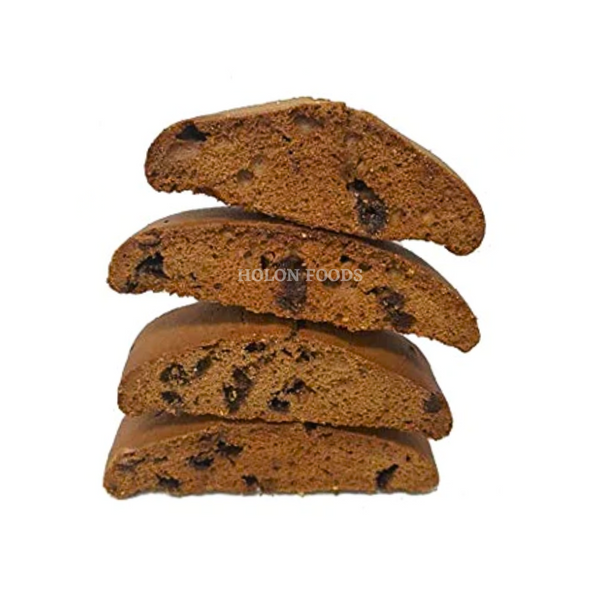 Scotto's Sugar Free Chocolate Fudge Chip Biscotti Cookies 10 oz