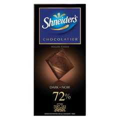 Shneider's 72% Dark Chocolate Bar 3.5 oz